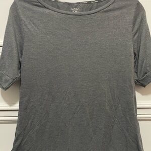 Calvin Klein Charcoal Short Sleeve Tee